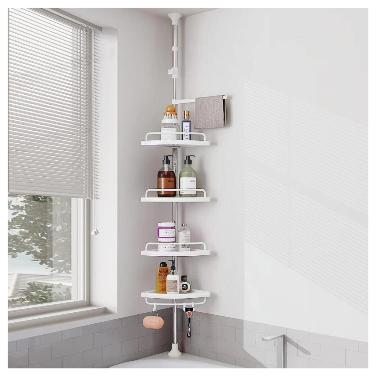 Organización Esquinera 4 Estantes